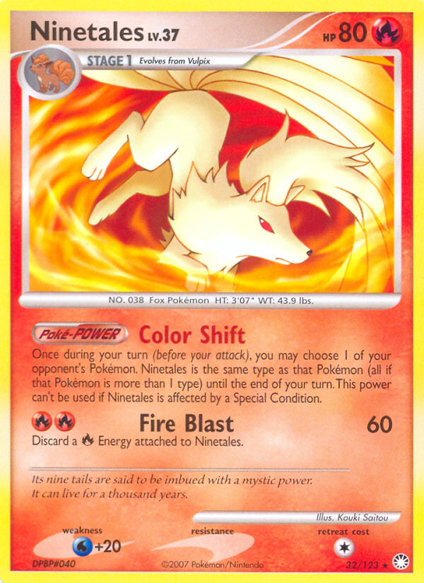 Mysterious Treasures Ninetales #32/123